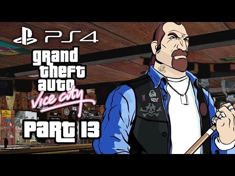 Grand Theft Auto Vice City PS4 Gameplay Walkthrough Part 13 - HOG TIED (BIKER GANG)