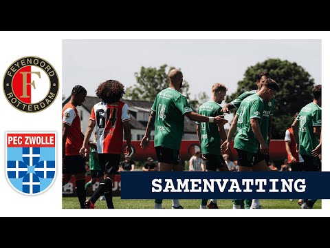 Samenvatting Feyenoord - PEC Zwolle | Oefenwedstrijd