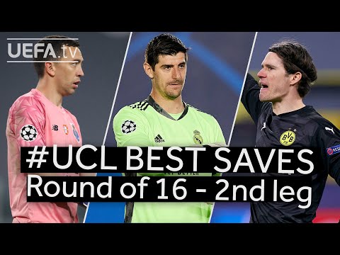 MARCHESÍN, COURTOIS, HITZ: #UCL BEST SAVES, Round of 16 - 2nd leg