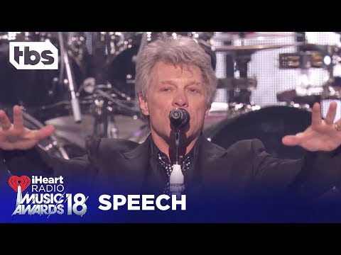 Bon Jovi: 2018 iHeartRadio Music Awards | Acceptance Speech | TBS