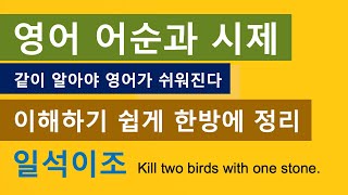 영어 회화 ㅣ 영어 어순과 시제 관계를 알면 영어가 술술 나온다.