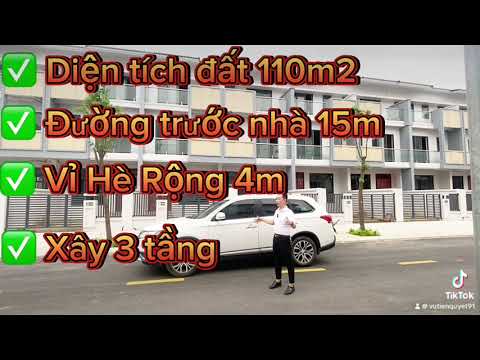 Bán căn liên kế 110m2 Sapphire Gem Hải Phòng - Kề cạnh TTHC mới. Giá đáy 6.5 tỷ