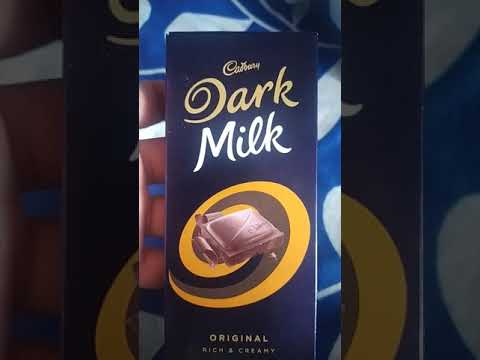 Cadbury Dark Milk Original Rich and Creamy l Chocolate