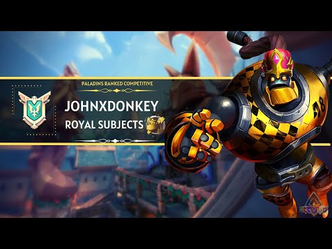 Guess The Smurf Account? High Elo Ranked JohnXDonkey (Master) Paladins Ranked Competitive