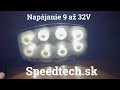 LED svetlo na pracovné stroje - diaľkové / 8x8W / s pozičným svetlom / oválne / 9-32V / ECE R7 / R10 / R112 (210x140mm) - Video Youtube
