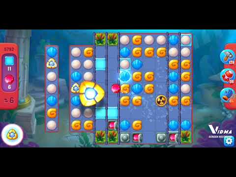 Fishdom. 5782 hard level no boosters and diamonds - 12 moves