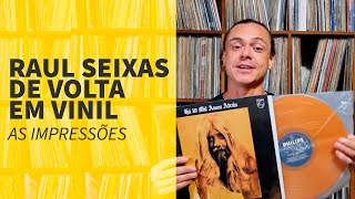 Reedição de "Há 10 Mil Anos Atrás" de Raul Seixas em Vinil - Impressões e Comparações!