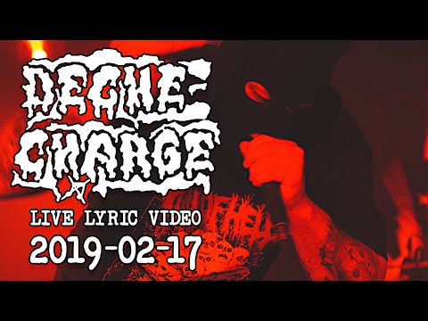 Deche-Charge - LIVE LYRIC VIDEO 4K @ Fest Attention II Québec City