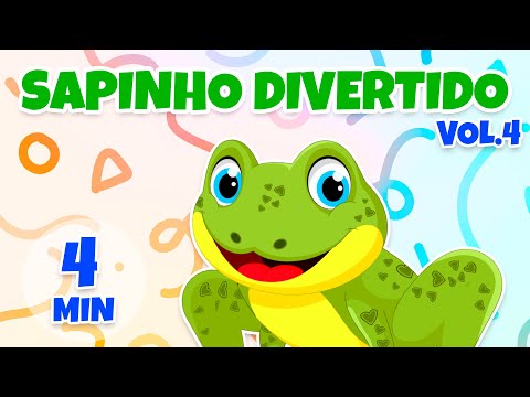 Sapinho Divertido Vol. 4 - Giramille 4 min | Desenho Animado Musical