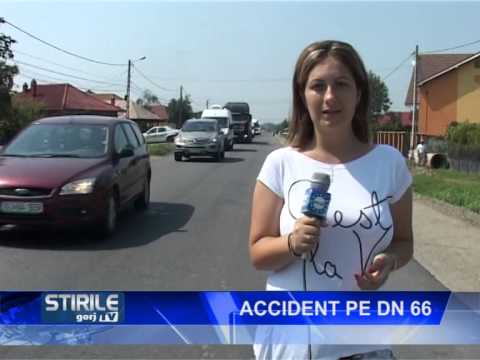 Accident pe DN 66