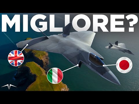 IL PRIMO JET di 6° GENERAZIONE di Italia, UK e Giappone!