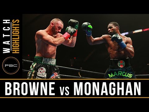 Browne vs Monaghan HIGHLIGHTS: July 15, 2017 - PBC on FOX