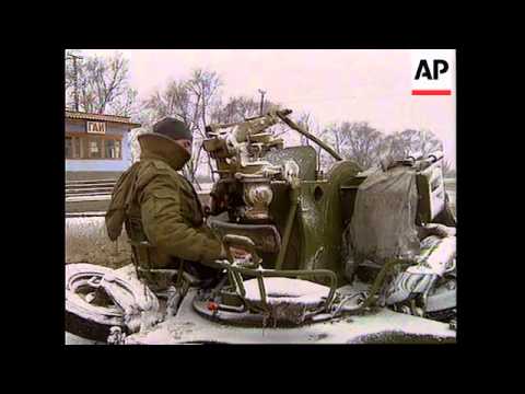 RUSSIA: CHECHNYA: RUSSIAN CONSCRIPTS "TIRED OF WAR"