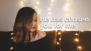 Download lagu HE HAS CHOSEN YOU FOR ME - CHRISTIAN WEDDING SONG (SARAH PIPES) | Cover by Krizz | (LYRIC VIDEO) mp3 Download lagu HE HAS CHOSEN YOU FOR ME - CHRISTIAN WEDDING SONG (SARAH PIPES) | Cover by Krizz | (LYRIC VIDEO) mp3
