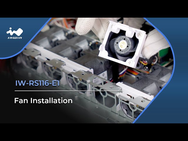 IW-RS116-E1 Fans Installation