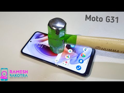 Motorola Moto G31 Screen Scratch Test