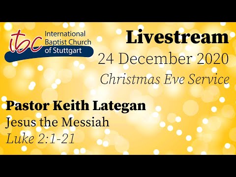 Christmas Eve Livestream // 24 December 2020