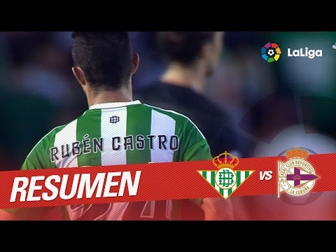 Resumen de Real Betis vs Deportivo de la Coruña (0-0)