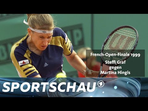 Steffi Graf im French Open-Finale 1999 gegen Martina Hingis | Sportschau