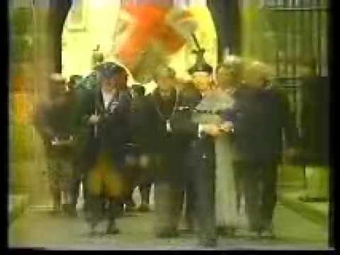 ALNWICK SHROVE TUESDAY pancake race & football