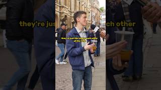 Cambridge student exposes FLAW in US politics #streetinterview #london #shorts #america #politics
