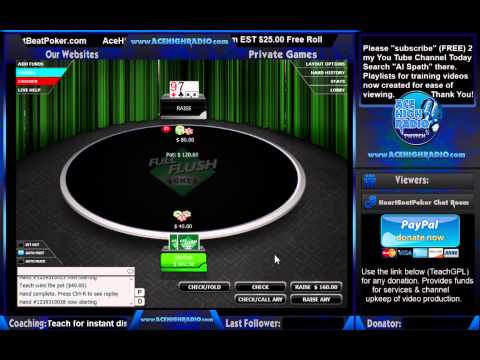 Al Spath Poker (Coaching) Lessons: Micro Limits – Winning Strategies Lesson (#35)