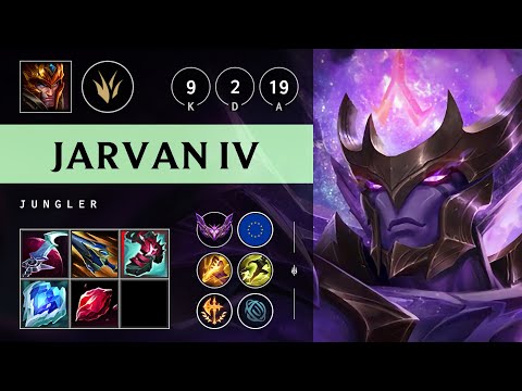 Jarvan IV Jungle vs Morgana: Legendary - EUW Master Patch 25.S1.1