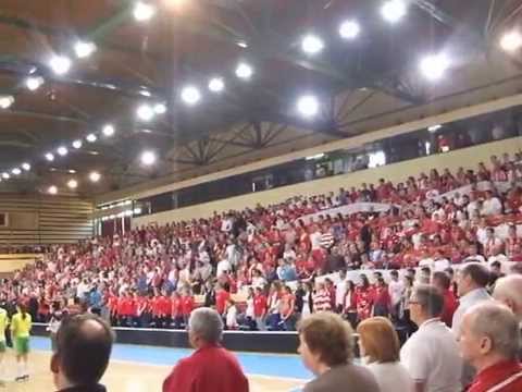 DVTK vs. Sopron 14/15 - Döntő 4. meccs I. - Himnusz