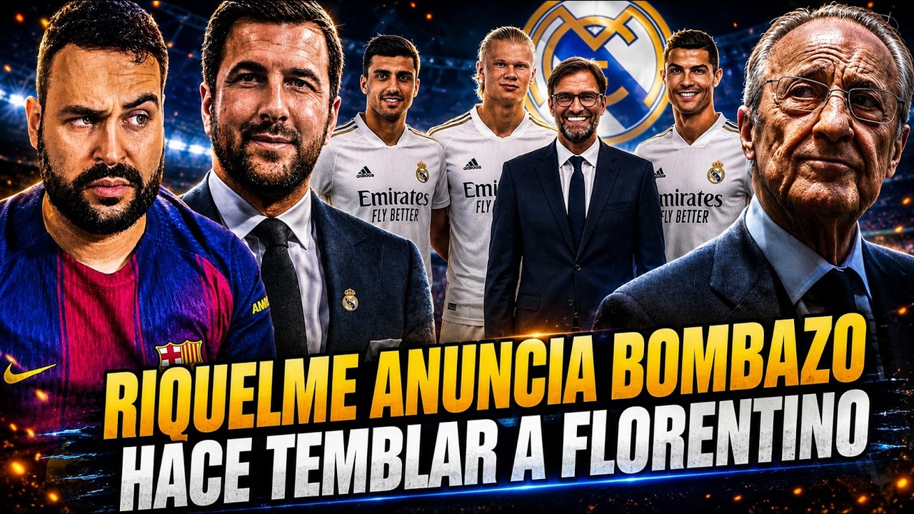 🚨RIQUELME ANUNCIA FICHAJES TOP en el MADRID ¡HACE TEMBLAR a FLORENTINO! ¿GANARÁ las ELECCIONES?