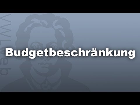 Budget constraints | Economics web | Goethe University Frankfurt | Student eLearning project