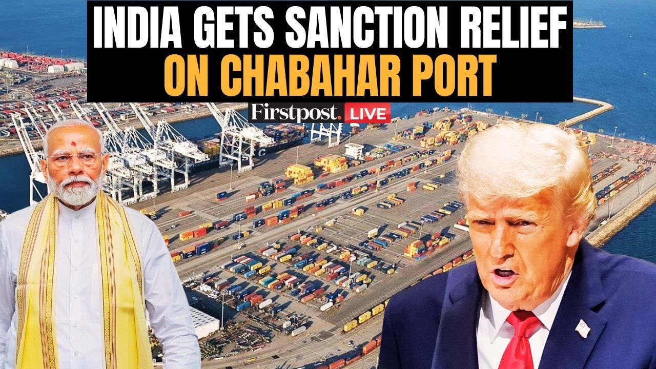 LIVE: India Confirms Six-Month Exemption From US Sanctions On Chabahar Port in Iran: MEA | N18G