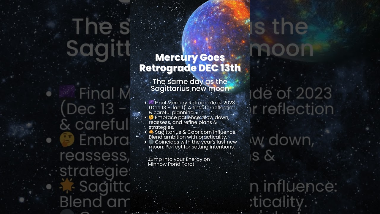 Last Mercury Retrograde of 2023