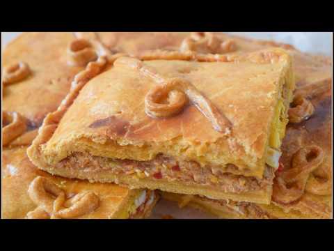 EMPANADA gallega de atún, MASA SIN LEVADURA y muy fácil