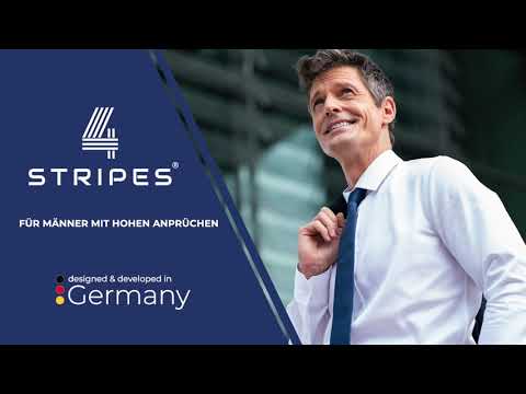 Das Perfekte weiße Hemd - Bügelfrei & Fleckenabweisend - 4 Stripes