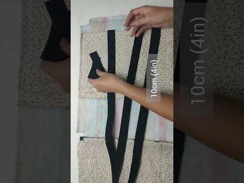 DIY Tote Bag Backpack 🎒 #shorts #diy #handmade #sewingtutorial