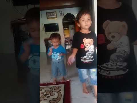 kk selo dan adek josh lg belajar nortor😊😊 sinanggar tullo