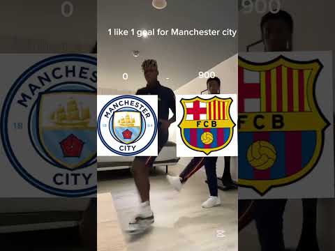 1 like 1 goal for Manchester city #football #viralshorts #edit #capcut