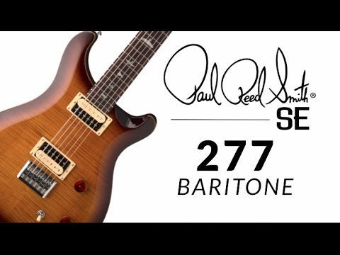 PRS SE 277 Baritone 2022 Charcoal Burst image 13