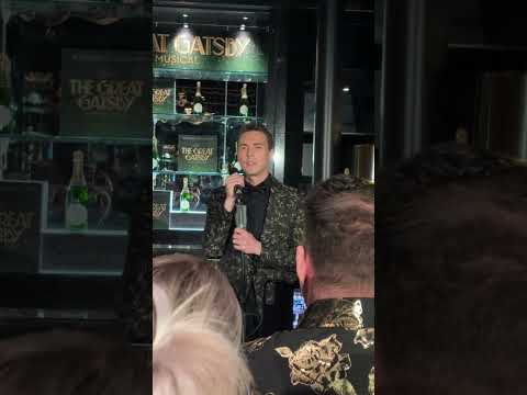 First Look: Jamie Muscato sings “For Her” from the West End’s The Great Gatsby