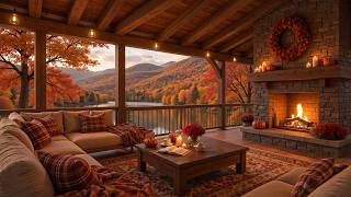 Begin Your Day with Smooth Jazz Instrumental Music 🍂 Cozy Coffee Shop Ambience & Jazz Relaxing Music