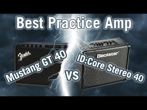 Fender Mustang GT 40 vs Blackstar ID:Core Stereo 40 Comparison