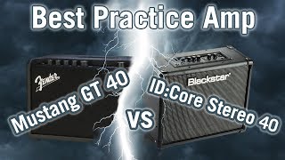 Video thumbnail for Fender Mustang GT 40 vs Blackstar ID:Core Stereo 40 Comparison by Alamo Music Center