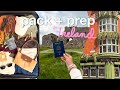 PACK WITH ME FOR MY GROUP TRIP TO IRELAND🇮🇪🍀 carry-on essentials, styling spring outfits, new nails
