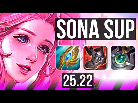 SONA & Ezreal vs PYKE & Vayne (SUP) | EUW Grandmaster | 25.22