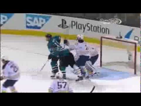 Perfect wraparound goal by Hertl @ Sabres