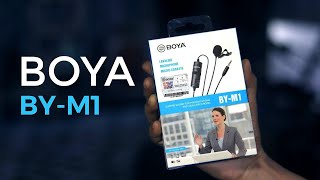 Video thumbnail for BOYA BY-M1 | Best Budget Lapel/Lavalier Microphone for Cameras & Smartphones by Mark Friday