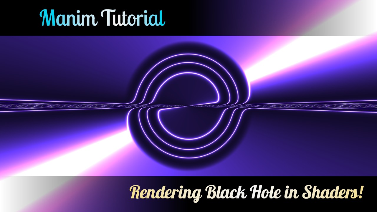 Render Black Hole: Shader Art Coding for Absolute Beginners | GLSL Shaders