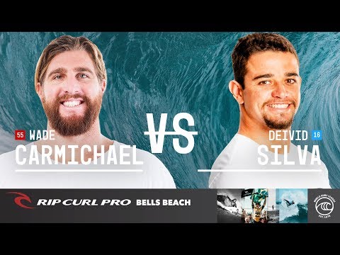 Wade Carmichael vs. Deivid Silva - Round of 32, Heat 8 - Rip Curl Pro Bells Beach 2019