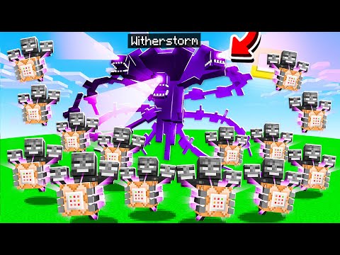 100 WITHERSTORM vs ULTIMATE WITHERSTORM BOSS!