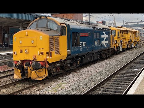37401 pass through Doncaster railway station